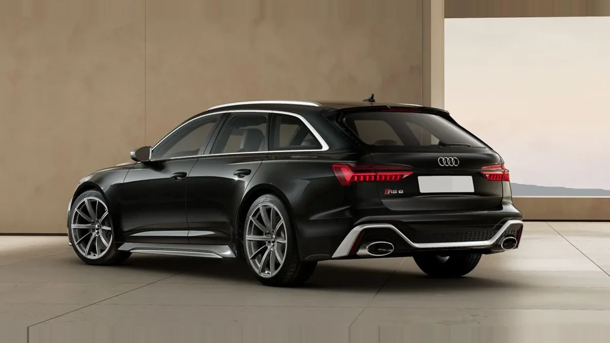 Audi RS6 Avant TFSI Quattro en renting en Málaga — Trasera
