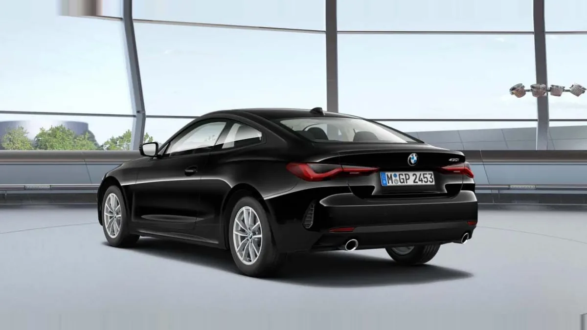 BMW Serie 4 420i Coupé en renting en Málaga — Interior