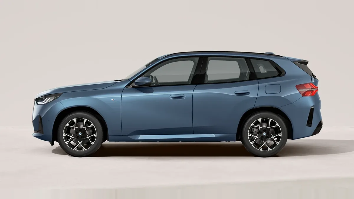 BMW X3 20d xDrive en renting en Málaga — Lateral