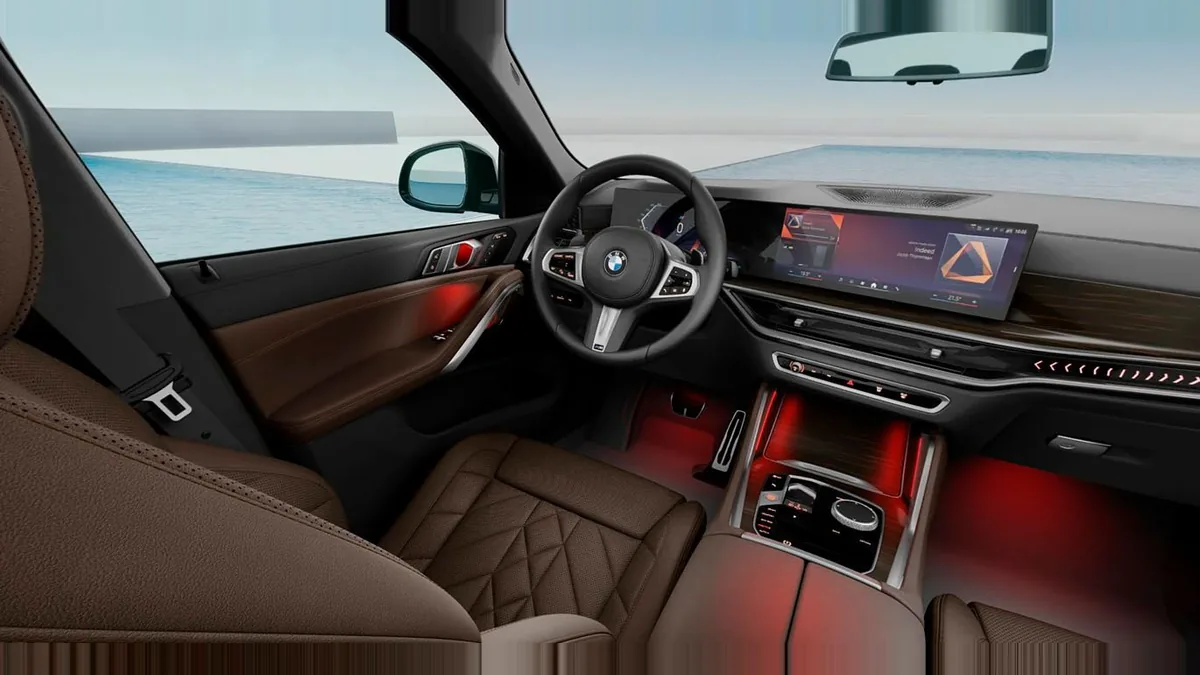 BMW X6 xDrive30d M Sport en renting en Málaga — Delantera