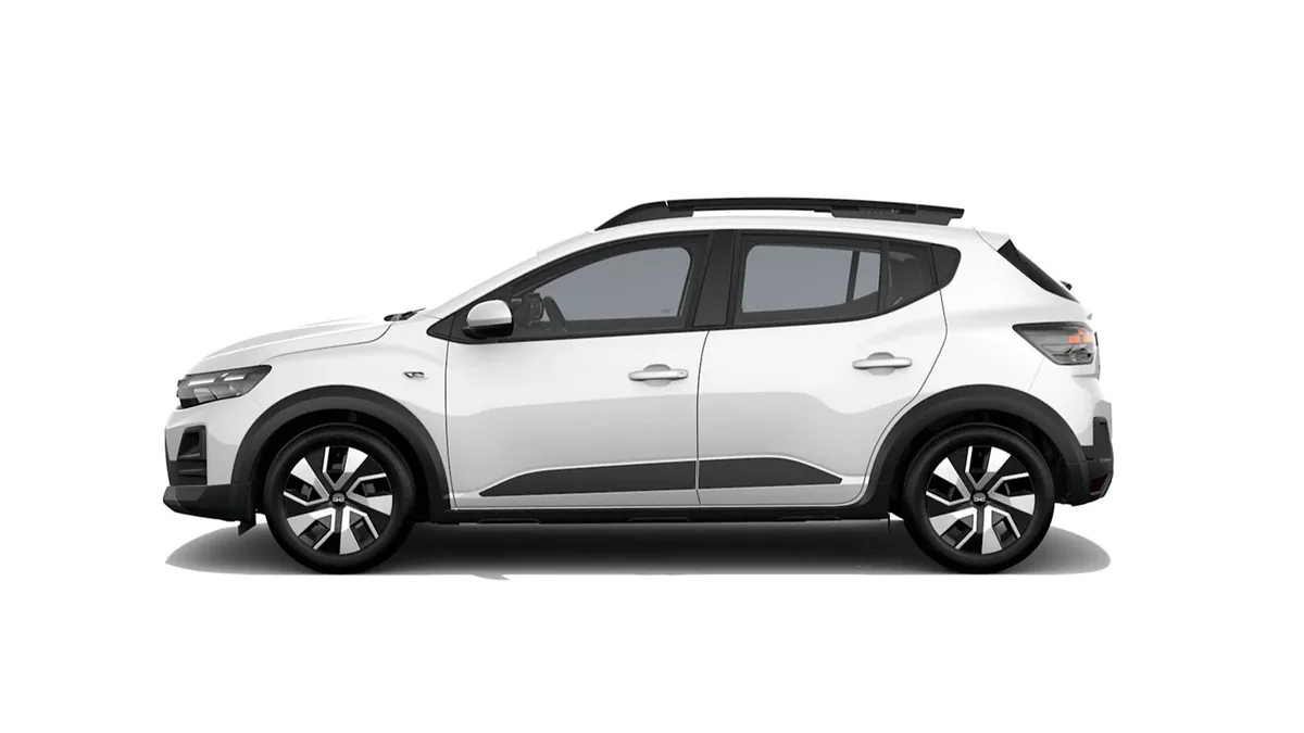 Dacia Sandero Stepway Expression ECO-G 120 AT en renting en Málaga — Lateral