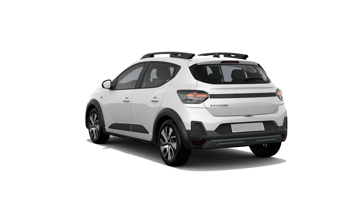 Dacia Sandero Stepway Expression ECO-G 120 AT en renting en Málaga — Trasera
