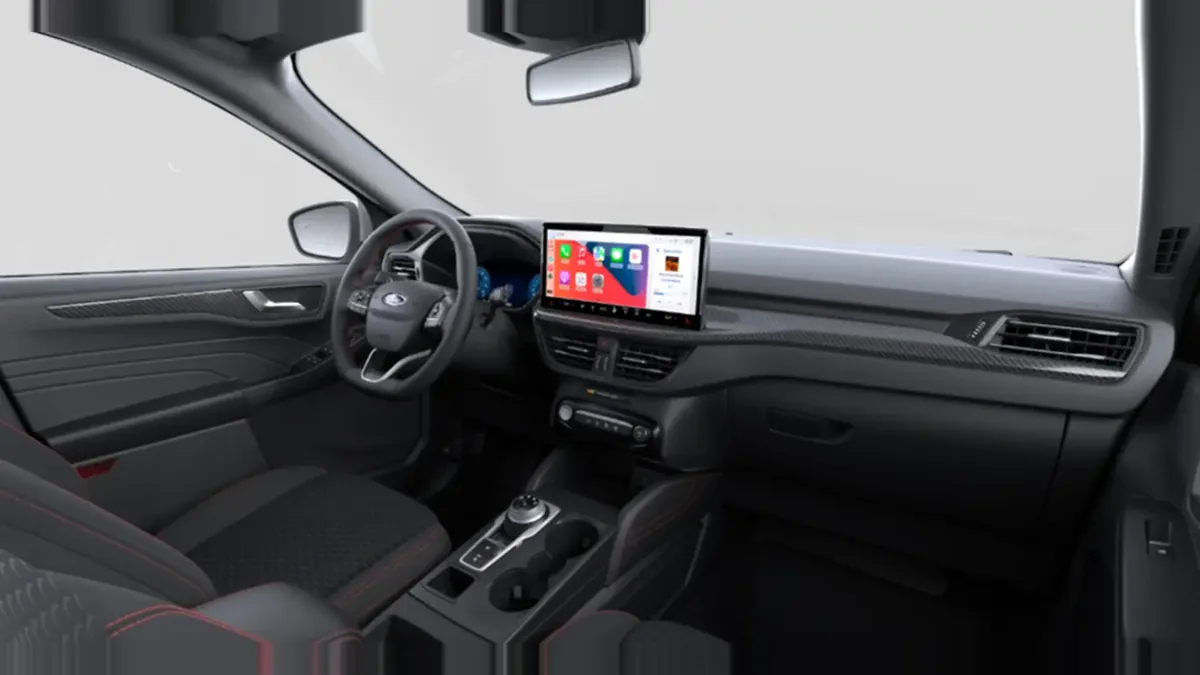 Ford Kuga ST-Line 2.5 Duratec PHEV 243cv II en renting en Málaga — Interior