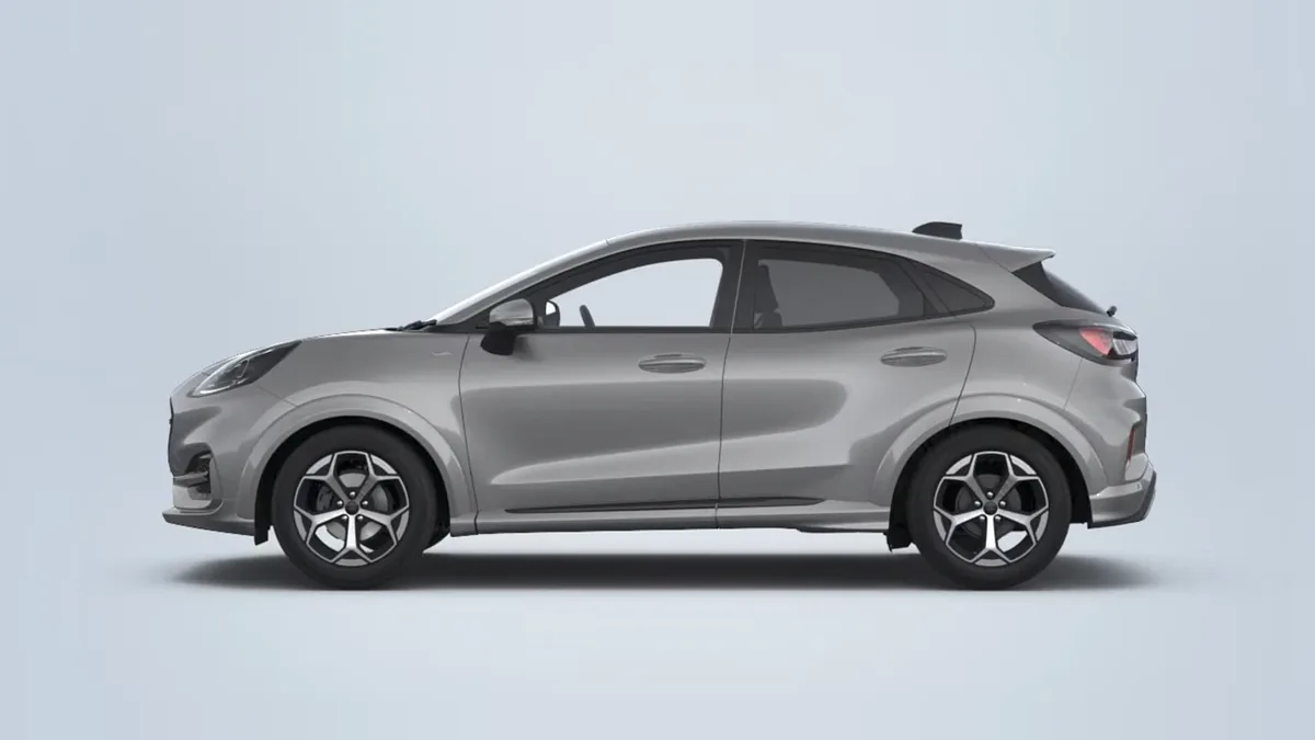 Ford Puma 1.0 EcoBoost MHEV ST-Line 125 en renting en Málaga — Lateral