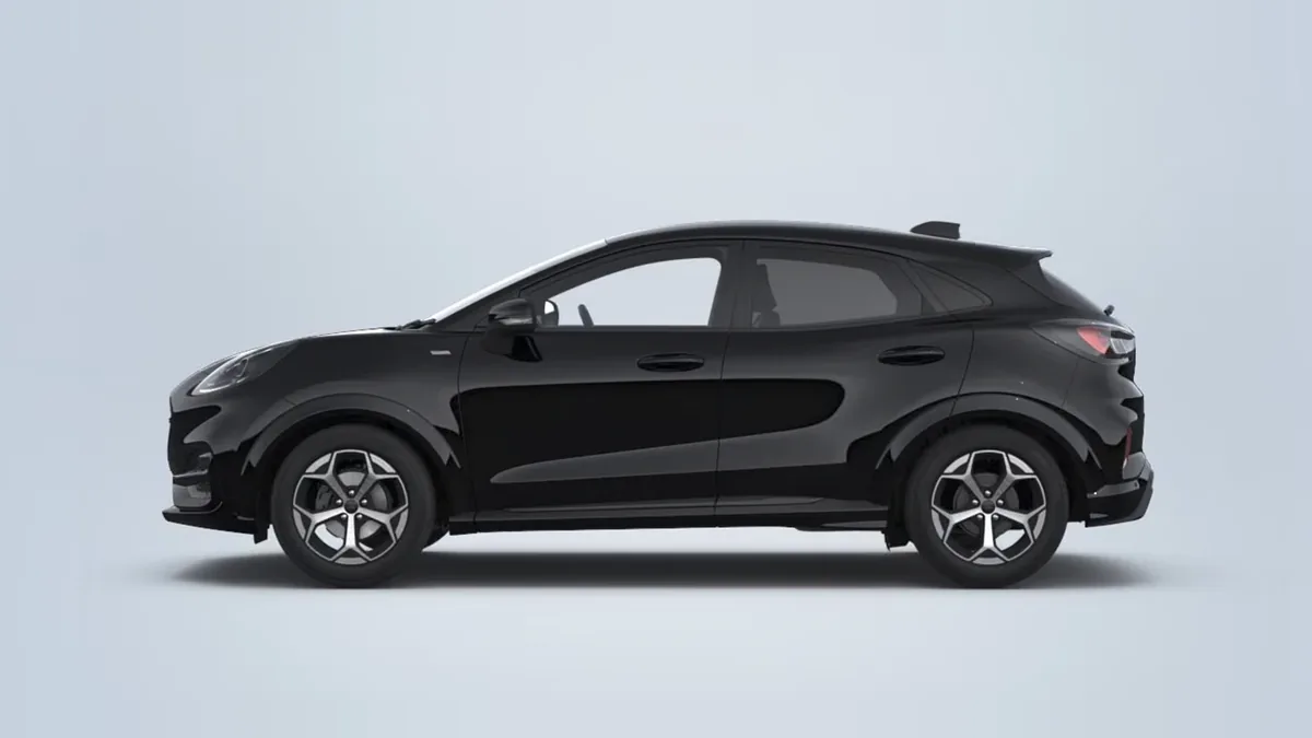 Ford Puma 1.0 EcoBoost MHEV ST-Line 125 en renting en Málaga — Trasera