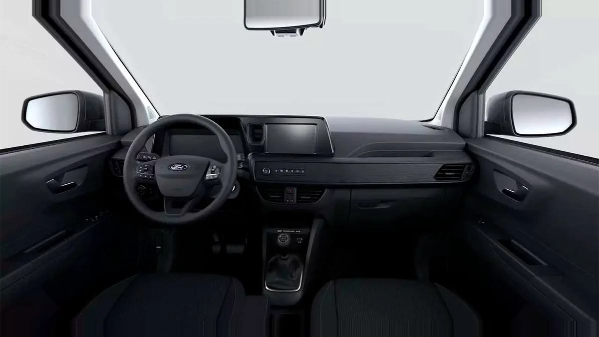 Ford Transit Courier Kombi 1.5 Ecoblue Trend II en renting en Málaga — Trasera