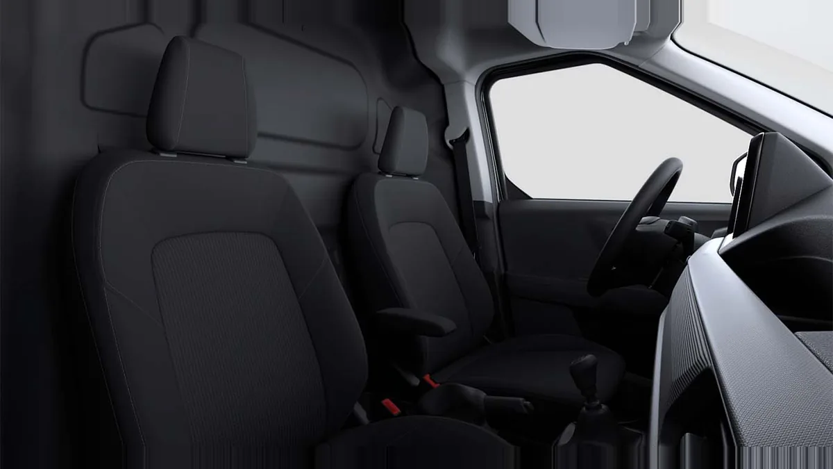 Ford Transit Courier Van 1.5 Ecoblue Trend II en renting en Málaga — Interior
