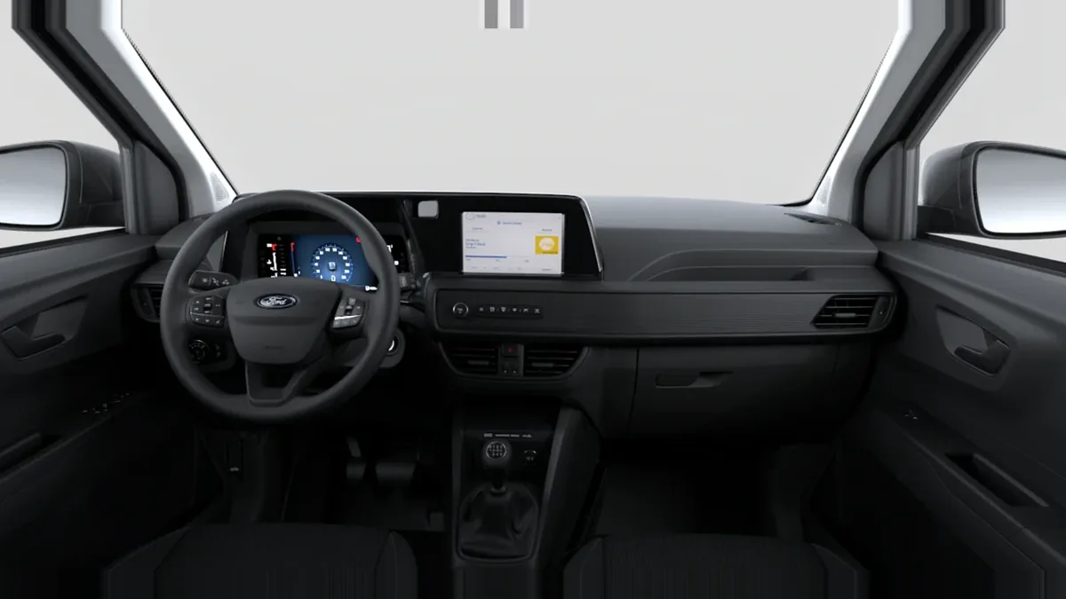Ford TRANSIT COURIER VAN DIESEL 1.5  100 CV en renting en Málaga — Interior