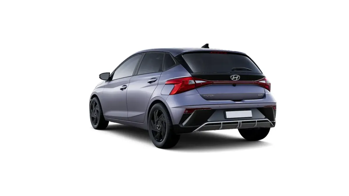 Hyundai i20 1.0T Black Line 90cv MY26 en renting en Málaga — vista 8