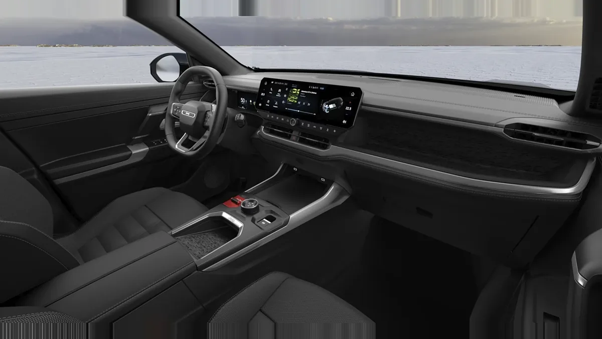 Jeep Compass 1.2 MHEV Altitude 145CV en renting en Málaga — Interior