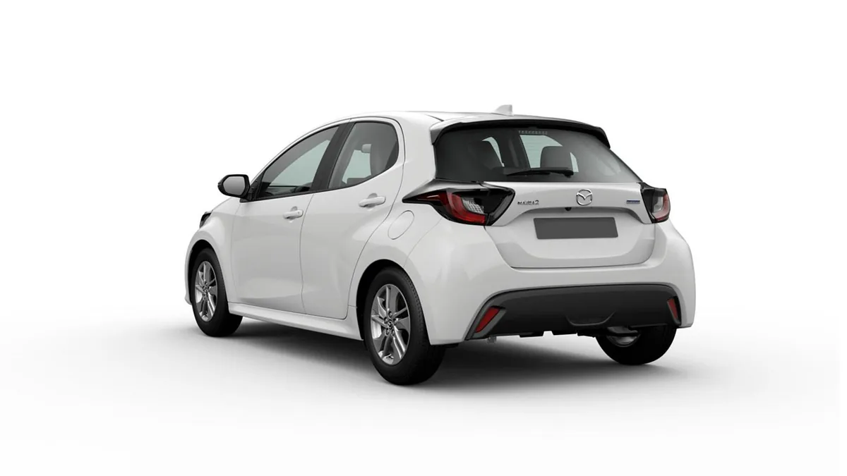 Mazda 2 Hybrid 1.5 85kW 116CV CVT Centre-Line en renting en Málaga — Trasera