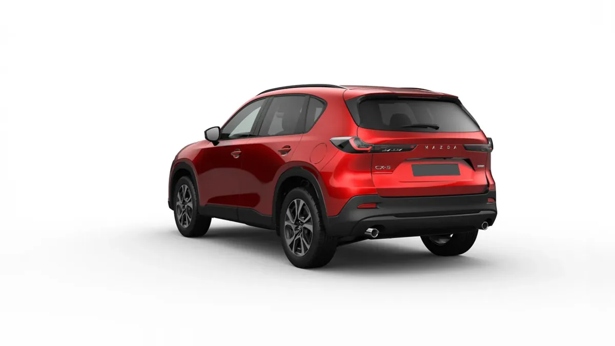 Mazda CX-5 2.5 e-Skyactiv-G MHEV 141cv Centre-Line FWD en renting en Málaga — Trasera