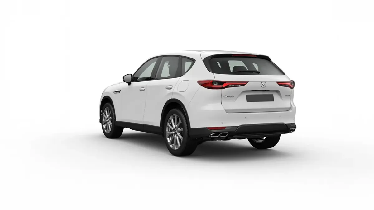 Mazda CX-60 e-Skyactiv MHEV RWD Exclusive-Line II en renting en Málaga — Delantera