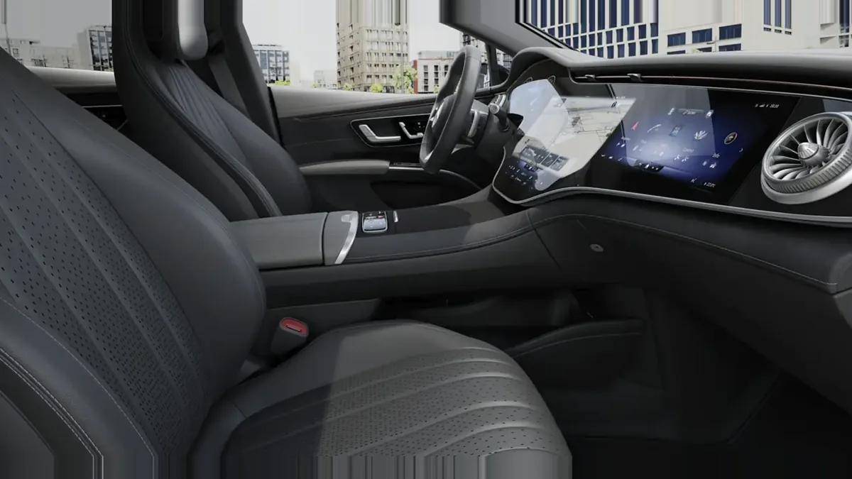 Mercedes-Benz EQS 350 Edition en renting en Málaga — Interior
