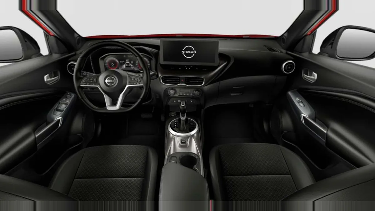 Nissan Juke 1.6 Hybrid Nconnecta 145CV Automático en renting en Málaga — Interior
