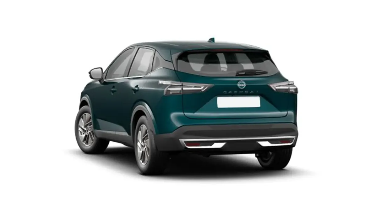 Nissan Qashqai DIG-T 103kW (140CV) MHEV 4x2 Acenta Deep Blue Ocean en renting en Málaga — Trasera