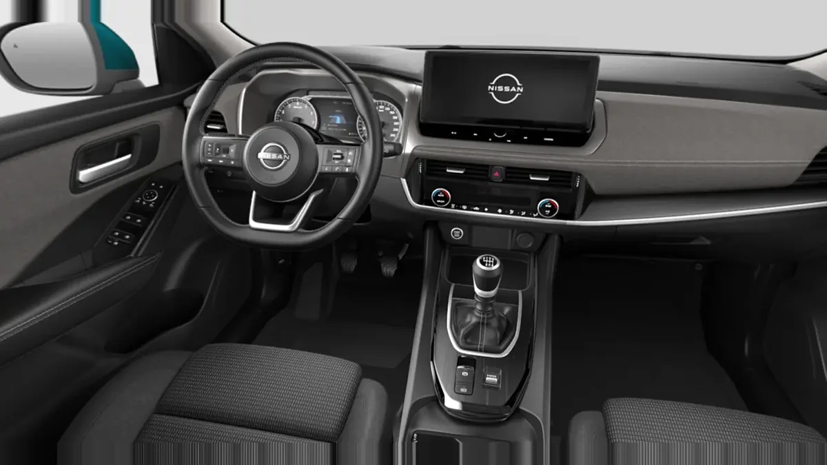 Nissan Qashqai DIG-T 103kW (140CV) MHEV 4x2 Acenta Deep Blue Ocean en renting en Málaga — Delantera