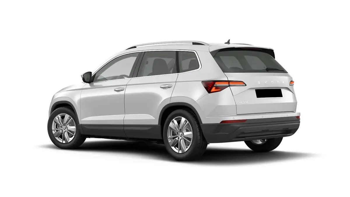 Škoda Karoq Selection 2.0 TDI DSG en renting en Málaga — Interior