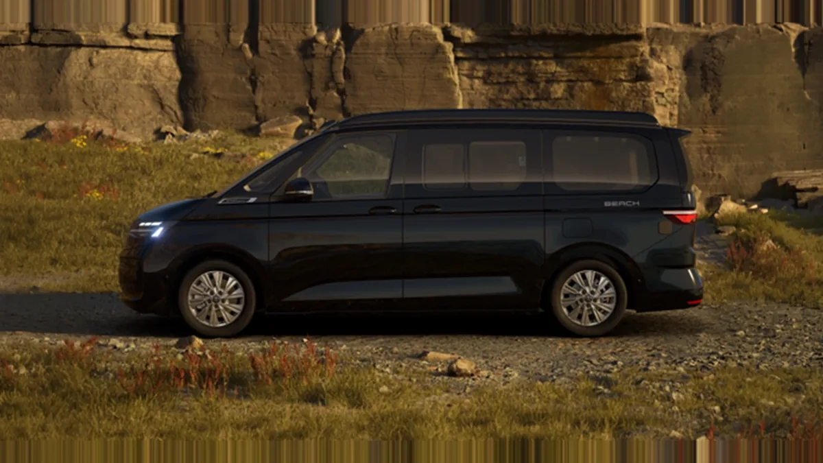 Volkswagen California Beach Tour 2.0 TDI 110kW (150CV) DSG en renting en Málaga — Lateral
