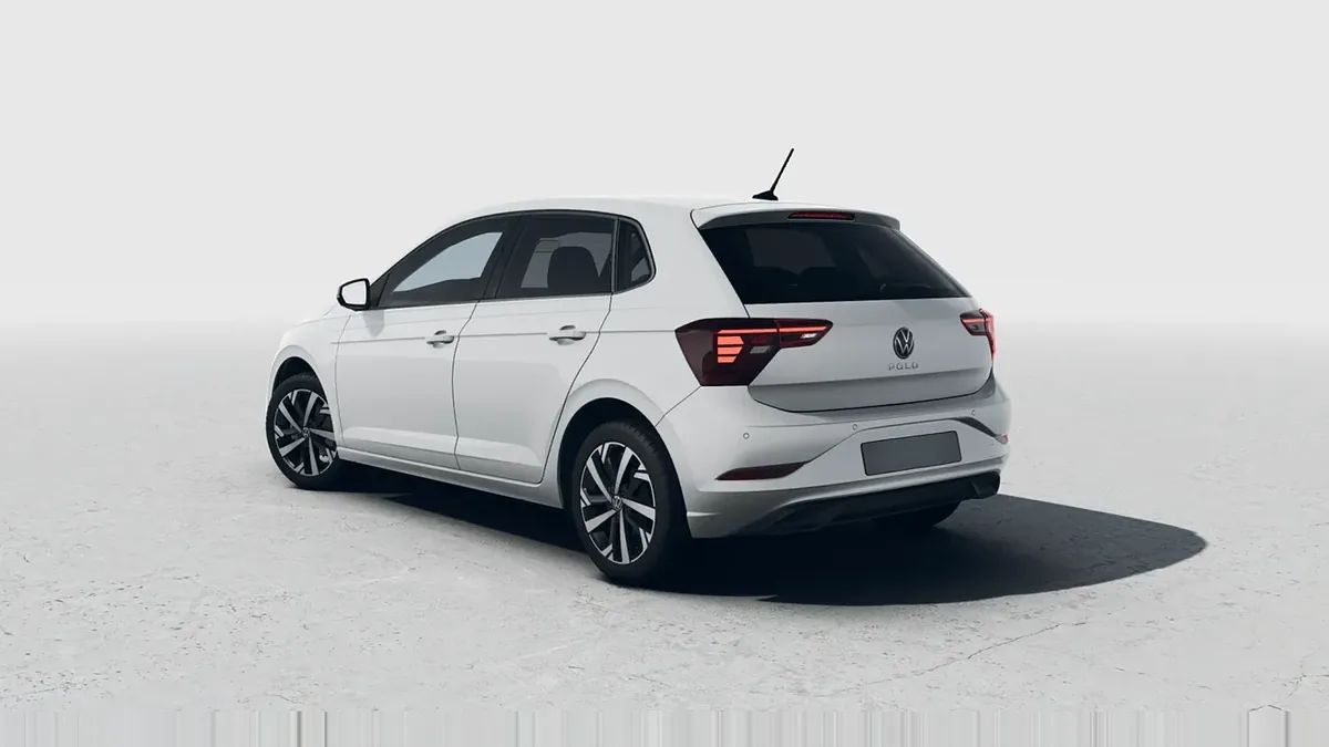 Volkswagen Polo Más 1.0 TSI 70kW (95CV) DSG en renting en Málaga — Delantera