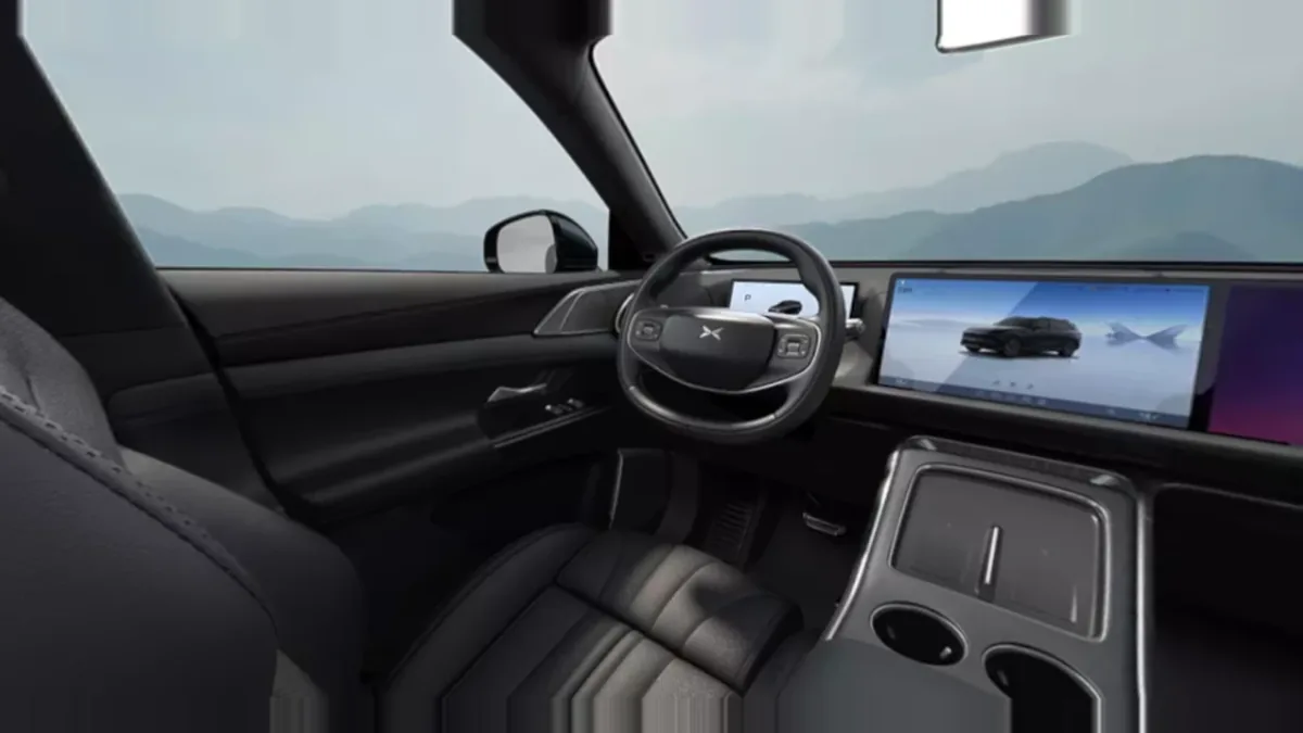 XPENG G9 AWD Performance en renting en Málaga — Trasera